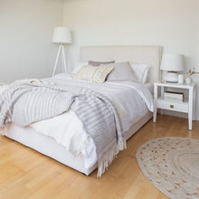 Load image into Gallery viewer, Julia Upholstered Bed -Cream
